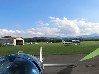 Kempten Durach EDMK 2012 09 15 (2)  Hinflug nach Östereich, zweite Landung in Kempten Durach im Allgäu